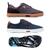 Kit 2 Sapatênis + Chinelo Dedo Polo Joy Masculino Moderno Marrom, Azul