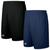 Kit 2 Short Futebol Calção Masculino Penalty Liso Adulto Preto, Marinho