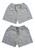 Kit 2 Shorts Moda Praia Masculino Bermudas Tactel Plus Size Cinza, Pr, Cinza, Lar