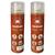 Kit 2 Spray Verniz para Madeira 300ml Colorart Mogno Imbuia Natural  Mogno Brilhante