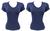 Kit 2 T-Shirt Blusinha Feminina Azul, Azul