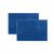 Kit 2 Tapete de Banheiro Antiderrapante Bolinha Microfibra Macio 40x60cm Azul