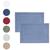 Kit 2 Tapete Toalhas Para Piso Banheiro Döhler Jacguard Prime 50x70cm AZUL