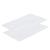 Kit 2 Tapetes Lumiere 55x85cm Buddemeyer Luxus Branco