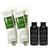 Kit 2 Tintas So Pure Keune 60ml + Ox Cream Dev 6% 20vol 60ml Nº 5.11 - Castanho Claro Cinza Intenso