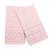 Kit 2 Toalhas Lavabo Social Fio Egípcio Buettner Renascença 30x50cm 100% Algodão ROSA PETALA