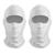 KIT 2 Touca Ninja Balaclava Máscara Motoboy Proteção Térmica Camuflada Paintball Airsoft Exército BRANCO