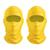 KIT 2 Touca Ninja Balaclava Máscara Motoboy Proteção Térmica Contra Raios Solares UV +50 Amarelo