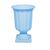 KIT 2 Vaso 19cm Grego de Plástico - Decoracao de Festa Azul Bebe