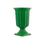 KIT 2 Vaso 19cm Grego de Plástico - Decoracao de Festa Verde Bandeira