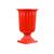 KIT 2 Vaso 19cm Grego de Plástico - Decoracao de Festa Vermelho