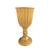 Kit 2 Vasos Dubai Grande 40 CM Altura Decoração Mesa Luxo Dourado