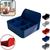 Kit 20 Porta Guardanapo Sachê Galheteiro Mesa Balcão Bancada Organizador Suporte Multiuso AçúcarCafé AZUL