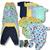 Kit 22 Peças Enxoval Roupa Bebê 08 Body + 08 Calça + 06 Meia Recém Nascido Menina Menino Masculino