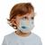 Kit 25 Máscara Descartável Infantil Tripla Anvisa C/ Clip Nasal Poa