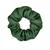 Kit 250 Xuxinhas de Cetim Charmousse Scrunchie Anti Frizz Luxo Verde Musgo
