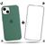 Kit 2em1 Compatível Com iPhone 14 - Capa Capinha Case + Película De Vidro 3D Full Cover Verde-pinheiro