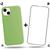 Kit 2em1  Compatível Com iPhone 14 Plus - Capa Capinha Case + Película De Vidro 3D Full Cover Verde-abacate