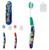 Kit 2x Escova de Dente Saúde bucal infantil com diversão Robôs