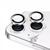 Kit 2X Película Câmera Lente Para iPhone 14 / 14 Plus - Proteção e Beleza Juntos Prata