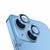Kit 2X Película Câmera Lente Para iPhone 14 / 14 Plus - Proteção e Beleza Juntos Azul-claro