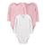 Kit 3 Babadores Carters Impermeável Três Camada Menino Menina Original Rosacoracaoml