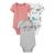 Kit 3 Body Bebe Carters Trator, Listrado