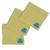 Kit 3 Blocos de Notas Folhas Transparente Adesivo Post It  À Prova D'água Amarelo Transparente