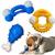 Kit 3 Brinquedo Resistente Osso Cachorro Cão Pet Forte Grande Pet Macho