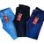 Kit 3 Calças Jeans Masculina Elastano Slim Preto, Azul, Clara