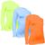 Kit 3 Camisas Térmicas Feminino Stigli Pro Proteção Solar FPU 50 Manga Longa Colorful F Amarelo fluorescente