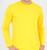 Kit 3 Camiseta Básica infantil Menino e Menina Unisex  Manga Longa 100% algodão Amarelo
