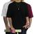 Kit 3 Camiseta Oversized Camisa Manga Longa Masculina Lisa Preto, Marrom, Branco