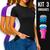 Kit 3 Camisetas Blusinhas Academia Feminina BABYLOOK ALGODÃO 310 Neutro