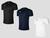 Kit 3 Camisetas Dry academia futebol treino Penalty Original Preto, Marinho, Branco