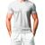 Kit 3 Camisetas Dry Fit UV50+ para Treino e Academia Branco