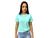 Kit 3 camisetas femininas básicas tshirt 100% algodão Verde bebê
