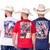 Kit 3 Camisetas Muladeiros Masculinas Country Jopper Bulls Branco, Vermelho, Azul