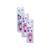 Kit 3 escovas mam de dentes macia infantil para bebes massageadora cabo ergonomico Rosa