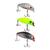 Kit 3 Iscas Artificiais Pesca Meia Água Marine Sports Brava Grand 100 10cm 23,9g Kit 3