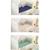  Kit 3 Lençol de Berço Avulso Americano em Malha com Elástico Antialérgico Menina ou Menino- 100% Algodão - 70 cm x 1,30 m x 12 cm Azul Profundo/ Areia/ Verde