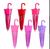 Kit 3 lip gloss guarda-chuva metálico fofo novidade Sortidas