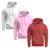 Kit 3 Moletons Liso Basico Blusa De Frio Canguru Confortavel Inverno Branco, Rosa, Bordô