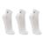 Kit 3 Pares de Meias Cano Curto Lupo Sport Original Algodão Premium Branco