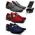 kit 3 pares sapatos social classico leve sport fino dia-dia Kit preto, Capuccino