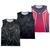 Kit 3 Regata Cavada Camiseta Masculina Academia Musculação Caminhada Dry UV Storm, Barça, Plug