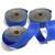 Kit 3 Rolos Fita TNT 3cm com Fio Metalizado 10m cada Azul