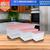 Kit 3 Tam Pote Organizador Multiuso M, G , EXG Transparente Plástico Cozinha Geladeira Rosa