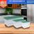 Kit 3 Tam Pote Organizador Multiuso M, G , EXG Transparente Plástico Cozinha Geladeira Verde Menta
