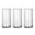 Kit 3 Tubos Castiçal Copo Para Vela Ø5x12cm Decorativo Mesa Altar Enfeite Decorativo Transparente